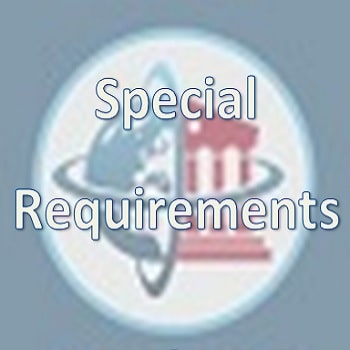 Special Requirements