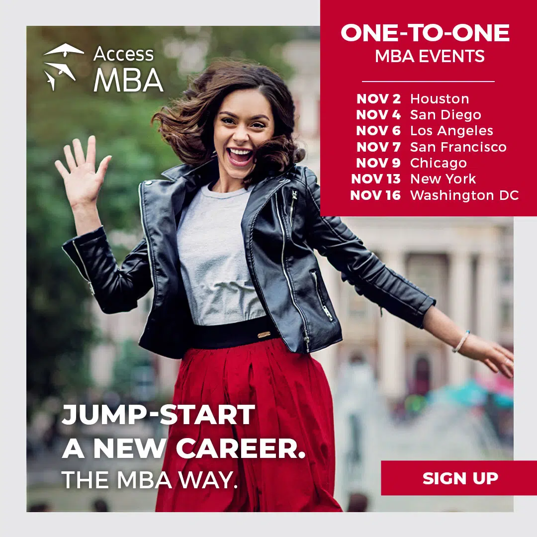 Access mba one-to-one MBA events nov 2021