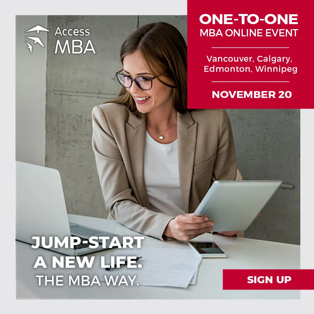 Access mba one-to-one MBA events nov 2021