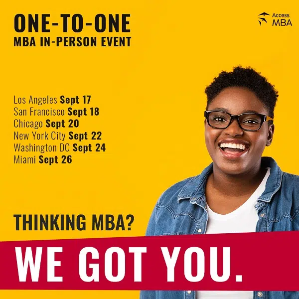 Access MBA In-Person Events sep 2022