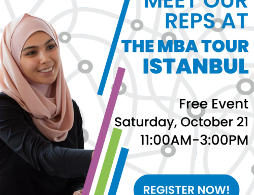 Meet our reps at The MBA Tour Istanbul!