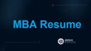 MBA RESUME CV