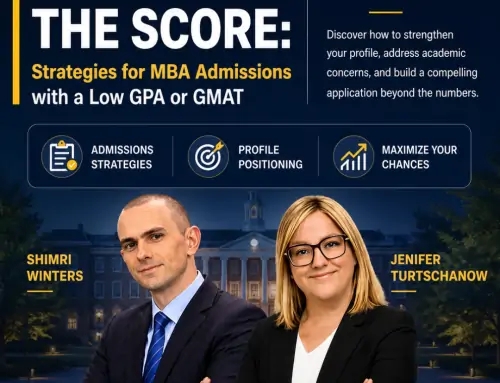 ARINGO Coffee Chat: MBA Admission Strategies with a Low GMAT/GPA